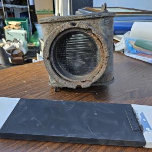 PRR position-light Lamp with flat lens and without hood (visor)