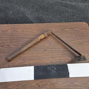 PRR position-light Spider Arm: single arm with bracket attached