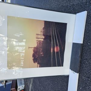 Sunset over 2 track mainline