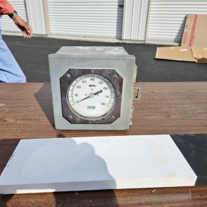 Speed indicator, Pulse Electronics Model #SI-80-00  Serial 9552044