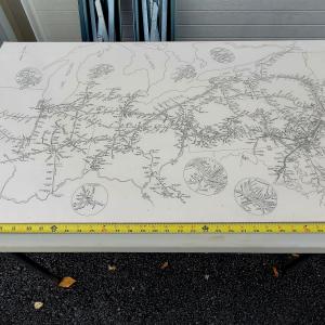 Conrail System Map 1993-02