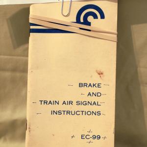 EC 99 Brake-Train-Signal Instructions, rev. 1976-05-01