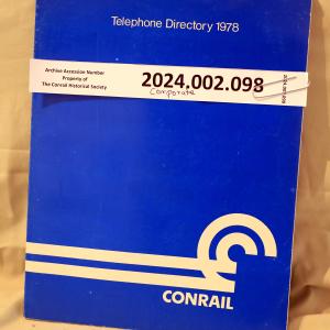 CR Telephone Directory 1978-01-01