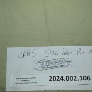 View of Ashtabula Harbor with motive power