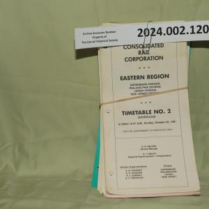 Eastern Region Timetable No. 2, 198-10-25