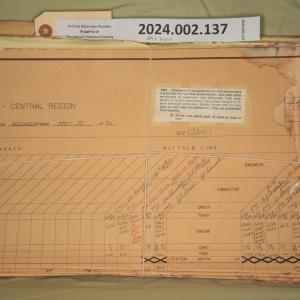 Allegheny Division, Central Region Dispatcher Form CT-7620, May 1990