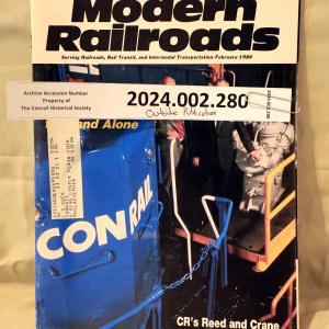 Modern Railroads, February 1986