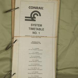 CR System Employee Timetable 1995-07-23