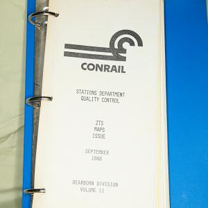 ZTS Maps, Dearborn Division, Vol. 2, September 1988