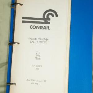 ZTS Maps, Dearborn Division, Vol. 1, September 1988