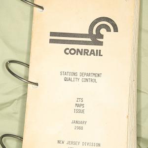 ZTS Maps, New Jersey Division, Vol. 2, January 1988 (reissued Oct. 1988)