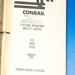 ZTS Maps, Mohawk-Hudson Division, January 1987