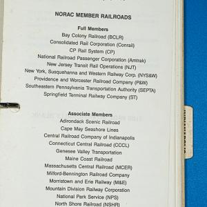 NORAC Operating Rules, 5th ed., eff. 1995-01-01