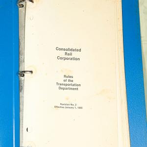 CR Rules of the Transportation Dept., Revision #2 eff. 1985-01-01