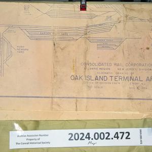 Oak Island NJ terminal map 1979