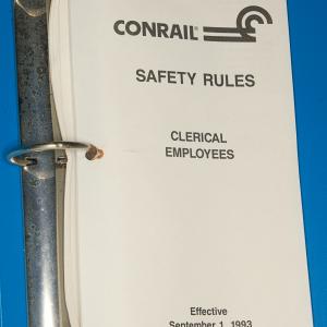 CR Safety Rules for Clerical Employees, 1993-09-01