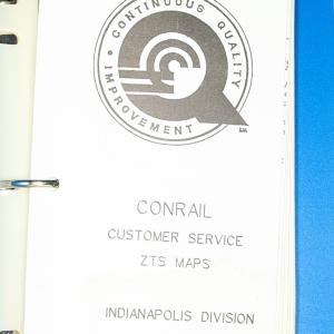 ZTS Maps, Indianapolis Division, Vol. 1, February 1996