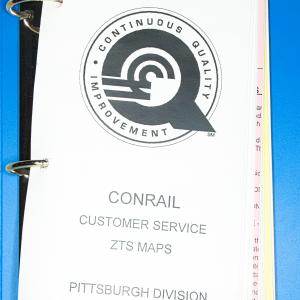 ZTS Maps, Pittsburgh Division, Vol. 2, August 1997