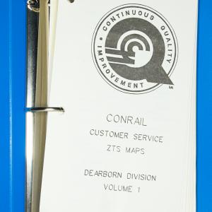 ZTS Maps, Dearborn Division, Vol.1, June 1993