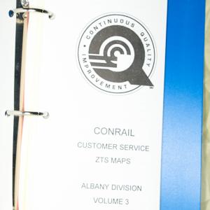 ZTS Maps, Albany Division, Vol. 3, July 1997