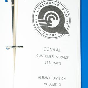 ZTS Maps, Albany Division, Vol. 3, July 1994
