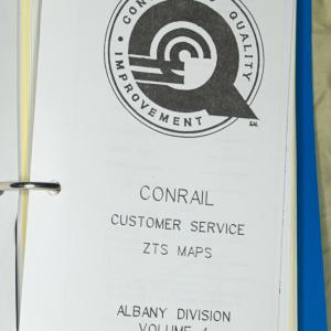 ZTS Maps, Albany Division, Vol. 4, May 1994