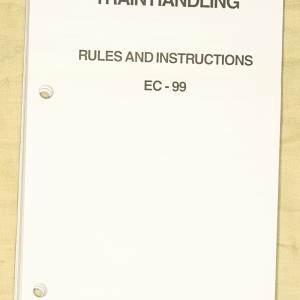 CR Air Brake and Train Handling Rules & Instructions, Form EC-99, Rev 1998-01-01