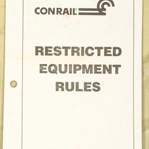 Restricted Equipment Rules eff. 1999-01-15 rev. 1999-05-01