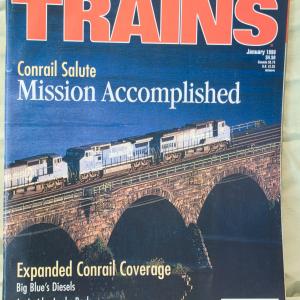 Trains Magazine January 1999 Issue