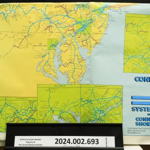 CR System Map, 1992-04-01