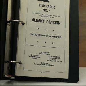Albany Division ETT No. 1, 1989-01-15