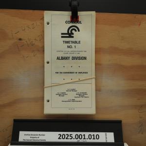 Albany Division ETT No. 1, 1989-01-15