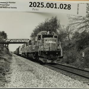 Photo of CR 6741, Neshantic Station NJ, April 26, 1987 by Bill Strohmeyer