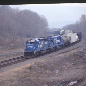 CR 6412 WB freight at Gallitzin?