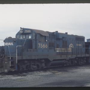 Photo of EMD GP10 7566 in Niles, OH on 8/17/1980