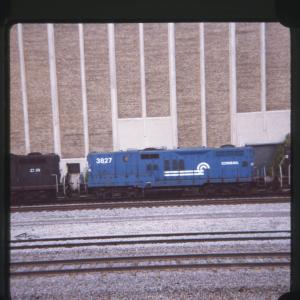Photo of EMD GP9B 3827 in Cleveland, OH on 5/13/1980