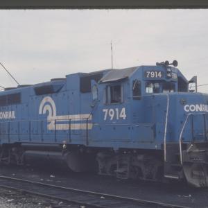 Photo of EMD GP38 7914 in Niles, OH on 8/17/1980