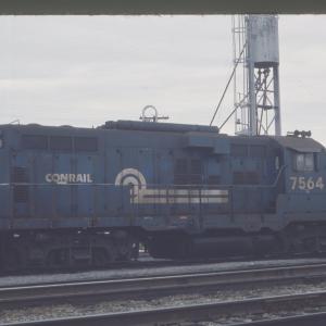 Photo of EMD GP10 7564 in Niles, OH on 8/17/1980
