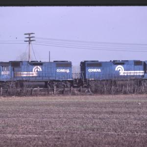 Photo of EMD GP38-2 8031, 8089 in Walbridge, OH on 12/16/1984