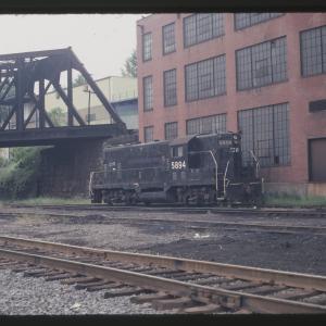 Photo of EMD GP7 5894 in Cleveland, OH on 9/7/1980