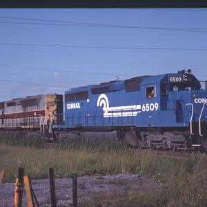 Photo of EMD SD40-2 6509 in Oregon, OH on 6/20/1980
