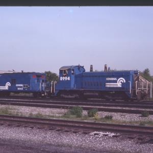 Photo of EMD SW8N6A Class Caboose 8994, 18142 in Cleveland, OH on 6/13/1980