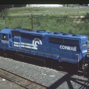 Photo of EMD GP40-2 3302 in Toledo, OH on 7/1986