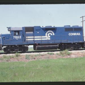 Photo of EMD GP38 7862 in Corbin, KS on 5/1984