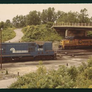 Photo of EMD GP7 5790, 4297 in Oregon, OH on 6/21/1980