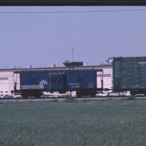 Photo of N7D Class Caboose 21129 in Northwood, OH on 5/1985