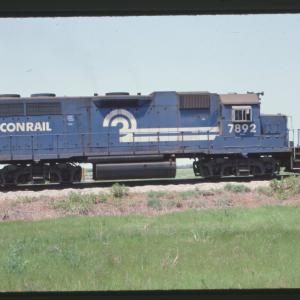 Photo of EMD GP38 7892 in Corbin, KS on 5/1984