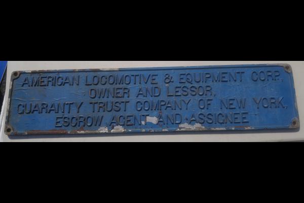 Locomotive Trust Plate