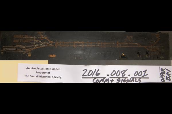 UPPER BAY Interlocking (Greenville Bridge Model Board, Oak Island Yard - Jersey City)