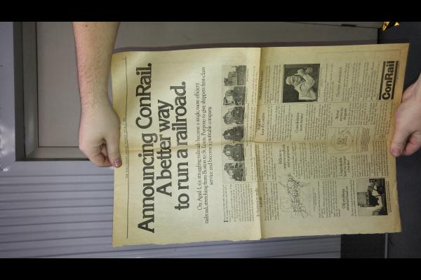 Wall Street Journal Full Page Ad, 4/5/76